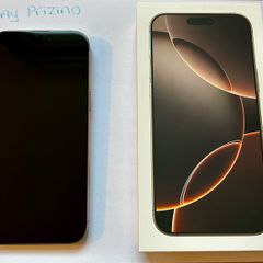 Apple iPhone 16 Pro Max - 256GB - Desert Titanium - nano SIM/dual eSIM - Unlocked