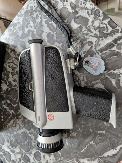 Vintage Bauer Super 8 film camera works 1960s
