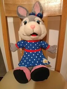 Bonmie the Bunny soft toy from Trabolgan. In perfect condition