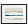 Calm Day, Poolbeg,Black frame by artist Helen Mathews Image 2