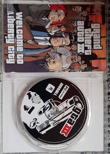 Grand Theft Auto III PC CIB  Discs, Manual & Original Map Poster