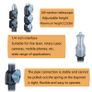 FIRECORE 1/4x 2.2M Laser Level Tripod Laser Adjustable Height Tripod/Stand With Adapter Image 3
