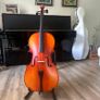 1/2 Size Cello / Excellent Tone / Bow & Soft Case Image 2
