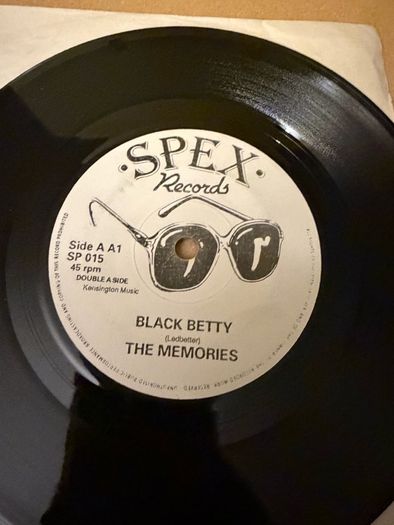 The Memories The Game Black Betty 7inch Vinyl
