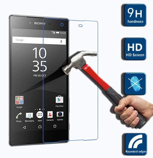 sony xperia z5 plus premium tempered glass screen protector free postage