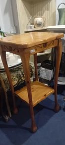 Decorative Pine Lamp Table