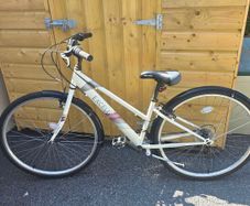 Teenage girls bike