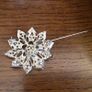 Vintage Floral brooch Image 3