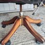 Vintage Leather Captains Chair Image 5