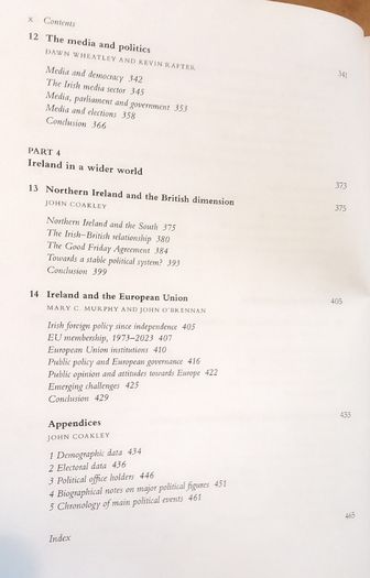 Politics In the Republic of Ireland Book