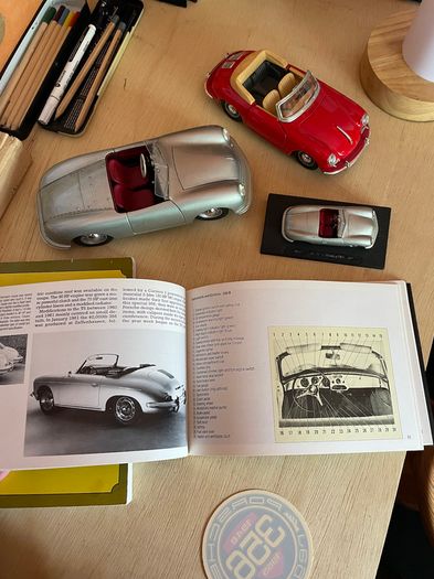 Porsche 356  Models and Rare Books