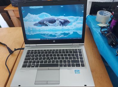HP Elitebook 8470p, Intel Core i5-3340M CPU, 2.7GHz, 8GB Ram, 300GB HDD, Windows 10,  Microsoft Edge, Chrome, and VLC