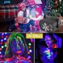 Laser Projector Lights RGB UV DJ Disco Stage Party Lights for Christmas Halloween Birthday Weddin Image 3