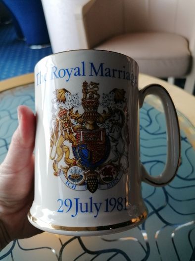 Wood and Sons Royal Marriage 1981 commemorative mug