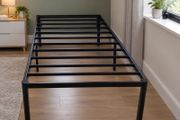 Very Sturdy Black Metal Single Bed Frame - Can Deliver