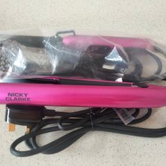 nicky clarke hair straightener and hair curler