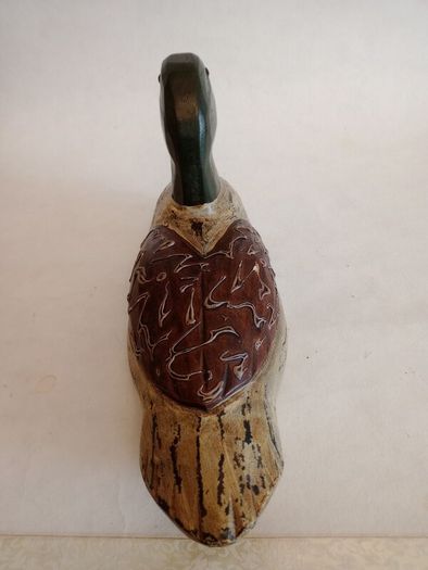 Vintage Hand Carved and Painted Decoy Duck
