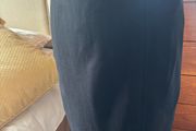 L K Bennett Black Pencil Skirt - Size 10