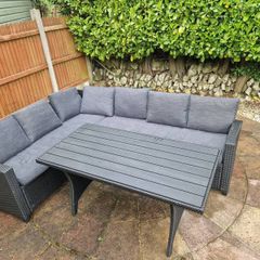 Corner Garden Lounge Seating Set L Shape