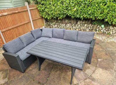 Corner Garden Lounge Seating Set L Shape