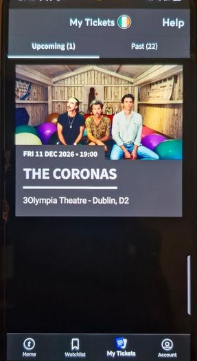 Coronas Fri Dec 11th Olympia x2
