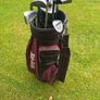 Golf Bag, Wilson Golf Clubs and Caddy Image 6