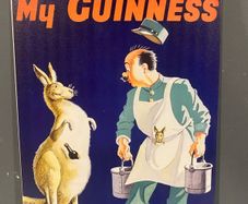 Guinness Tin Metal Sign