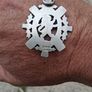 Chester Sterling Silver & 9k Rose Gold Fob(10 grams) Image 8