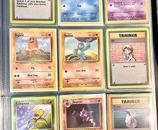 Lot 9 Cards Pokemon Vintage Base Set 1 & Jungle