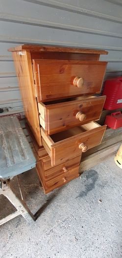 Double Bed frame and bedside lockers