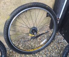 Mountain bike wheel