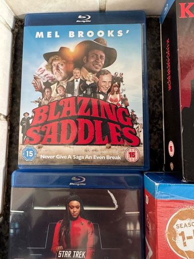 Blu-ray boxesets and movies