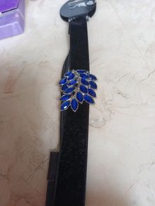 Velvet Hairband  With Stone.