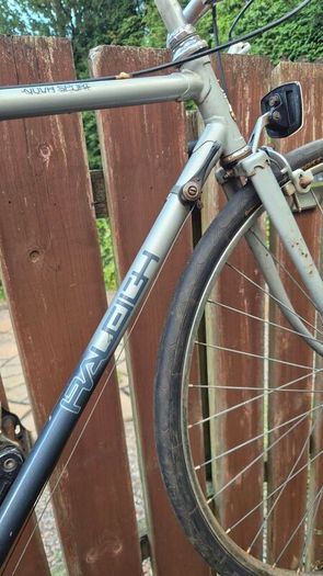 Classic raleigh road racing bike