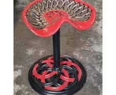 W. Doyle Tractor Seat Stool KAS1026