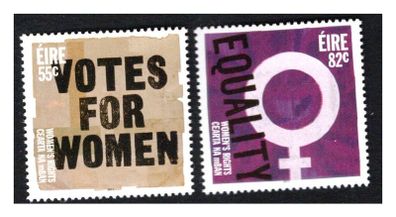 2011 Ireland Women's Rights Commemorative Stamps Mint Never Hinge (MNH)