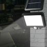 37644 100 LED Solar Powered PIR Motion Sensor Wall Flood Light Security Outdoor Garden Image 4