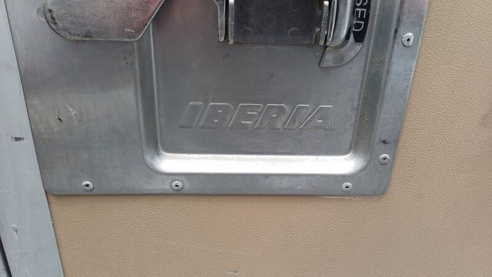 Genuine Iberia Full-Size Aircraft Galley Food Service Trolleys