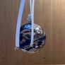 Handmade Blue Glass Globe Image 5