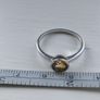 925 Sterling Silver Ring with Citrine. Image 2