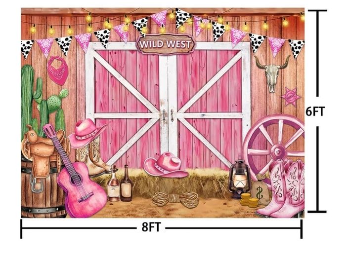 Cowgirl theme party decorations