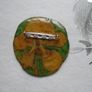 Brooch, Pansy brooch,Flower brooch,Resin jewellery,Jewellery Image 3