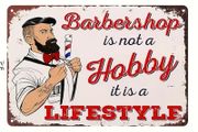 Barbershop one : Metal Sign