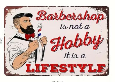 Barbershop one : Metal Sign