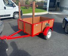 2 wheel car trailer
