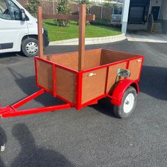 2 wheel car trailer