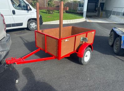 2 wheel car trailer