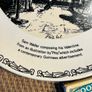 1968 Vintage Guinness Plate "composing a valentine letter" Image 6