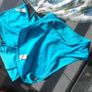 Vintage Blue Bikini with Free Matching Sarong. Image 4