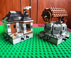 Lego MOCs modular Water Well & Medieval House